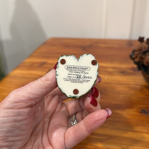 Boyds Bears & Friends "Noah & The Golden Rule" and "Jeremy as Noah Ark Builder" - Picture 3 of 11